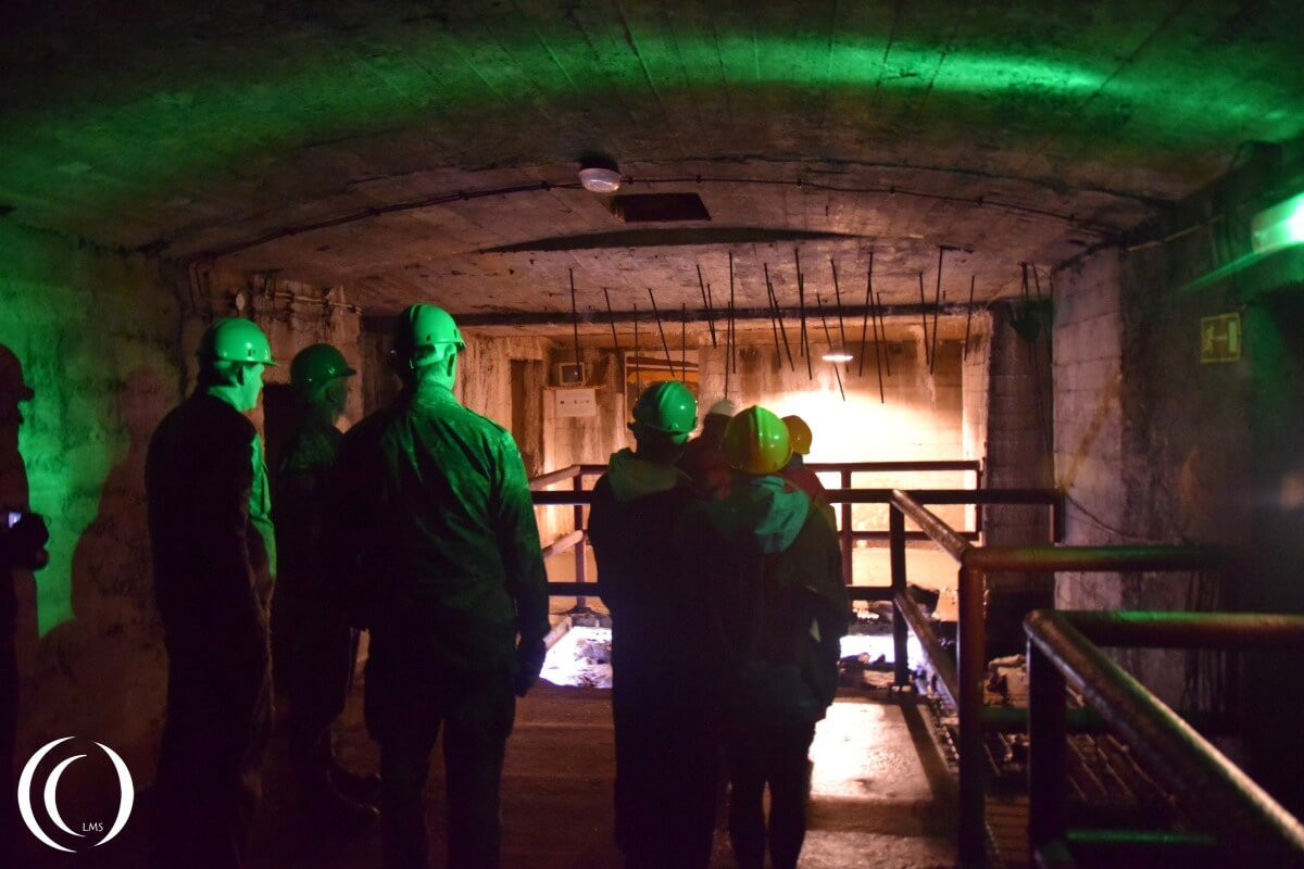 Tunnel Complex Rzeczka, following the tourguide