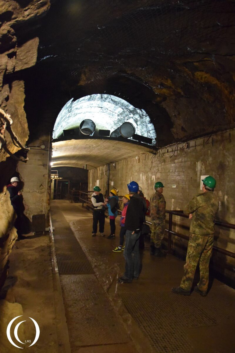 Tunnel Complex Rzeczka, connecting tunnel between tunnel one and two