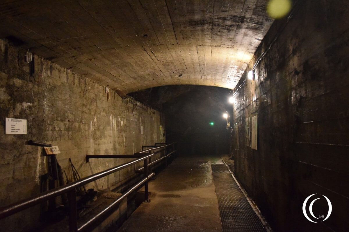 Tunnel Complex Rzeczka, connecting tunnel between tunnel one and two