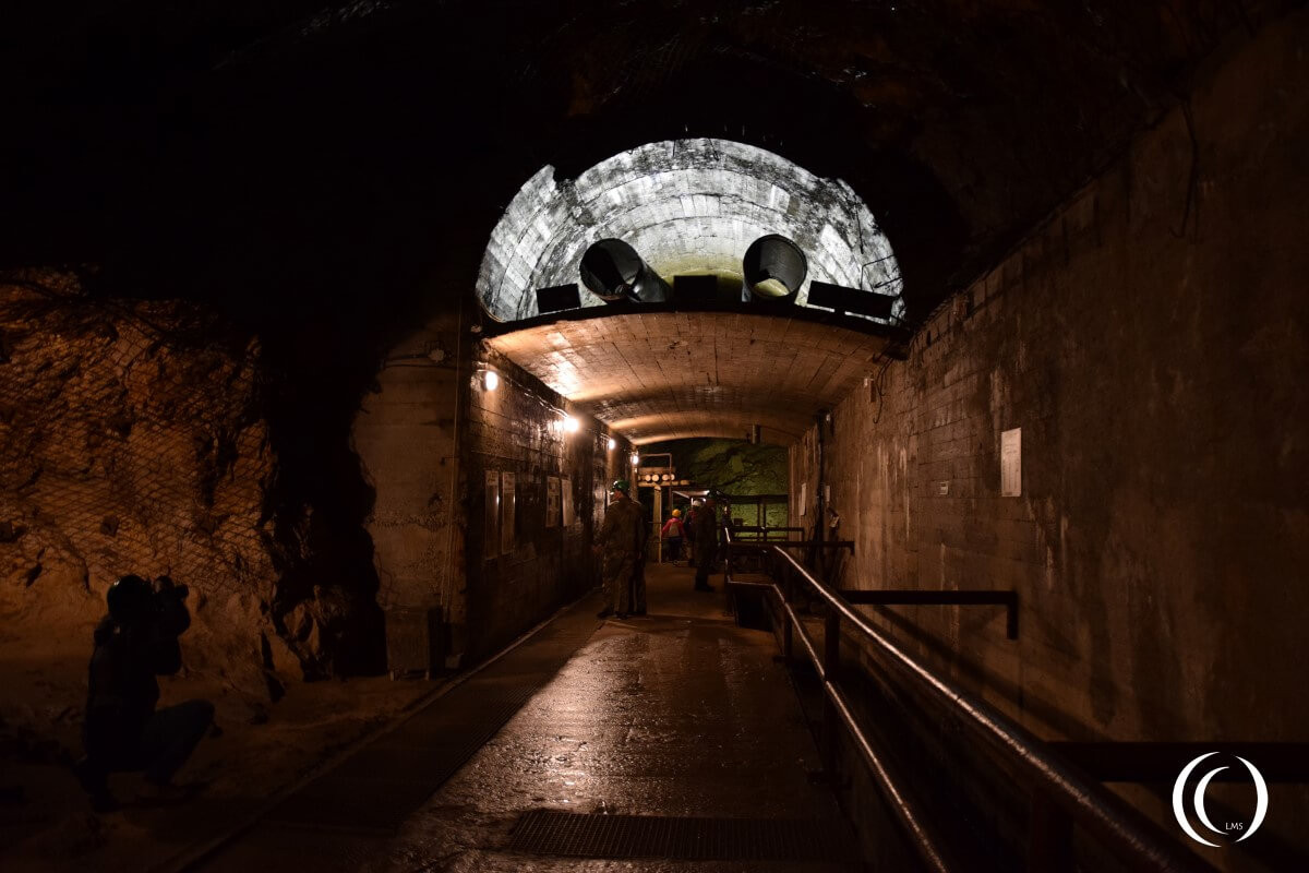 Tunnel Complex Rzeczka, connecting tunnel between tunnel one and two