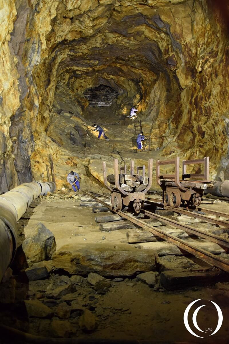 Tunnel Complex Rzeczka, 10 metres high chamber