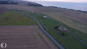 Marine Kusten Batterie Longues-sur-Mere Map from above (by Phil Wood)