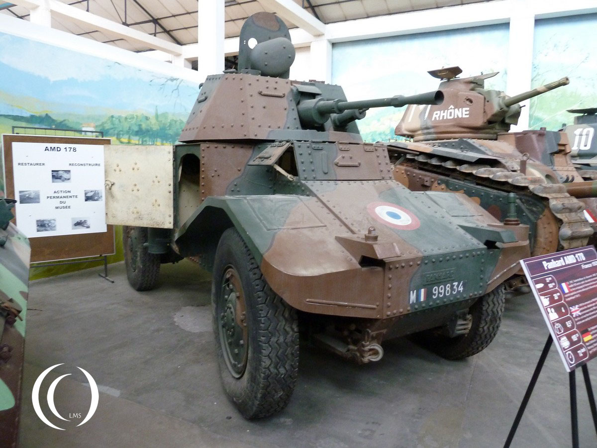 Panhard AMD 178 – French Reconnaissance vehicle | LandmarkScout